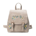 Embroidered Women's Backpack