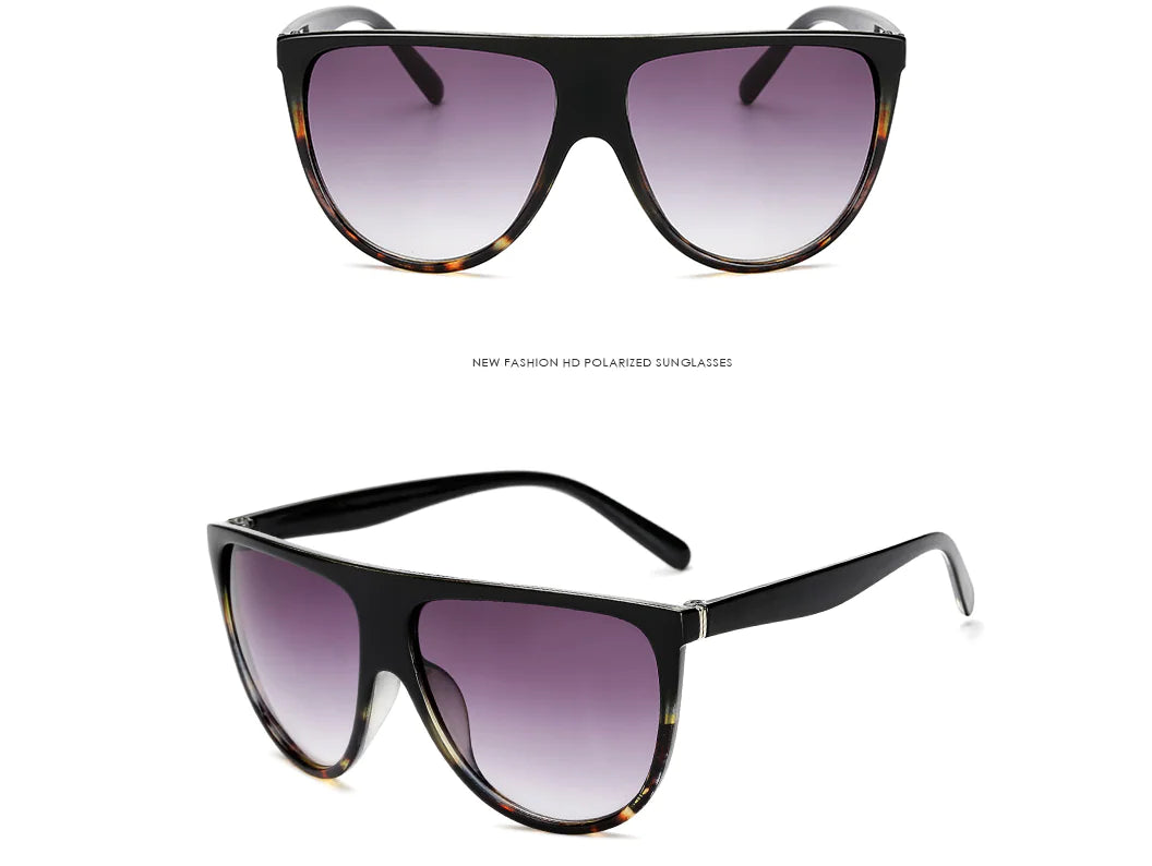 Cat Eye and Square Women's Sunglasses with Color Film