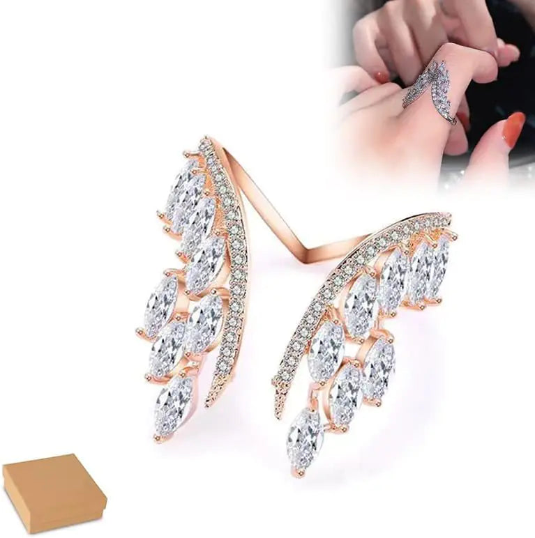 New Women's Angel Wing Ring - Alloy Engagement Jewelry