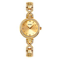 Time Beauty Women's Round Jewelry Bracelet Quartz Watch