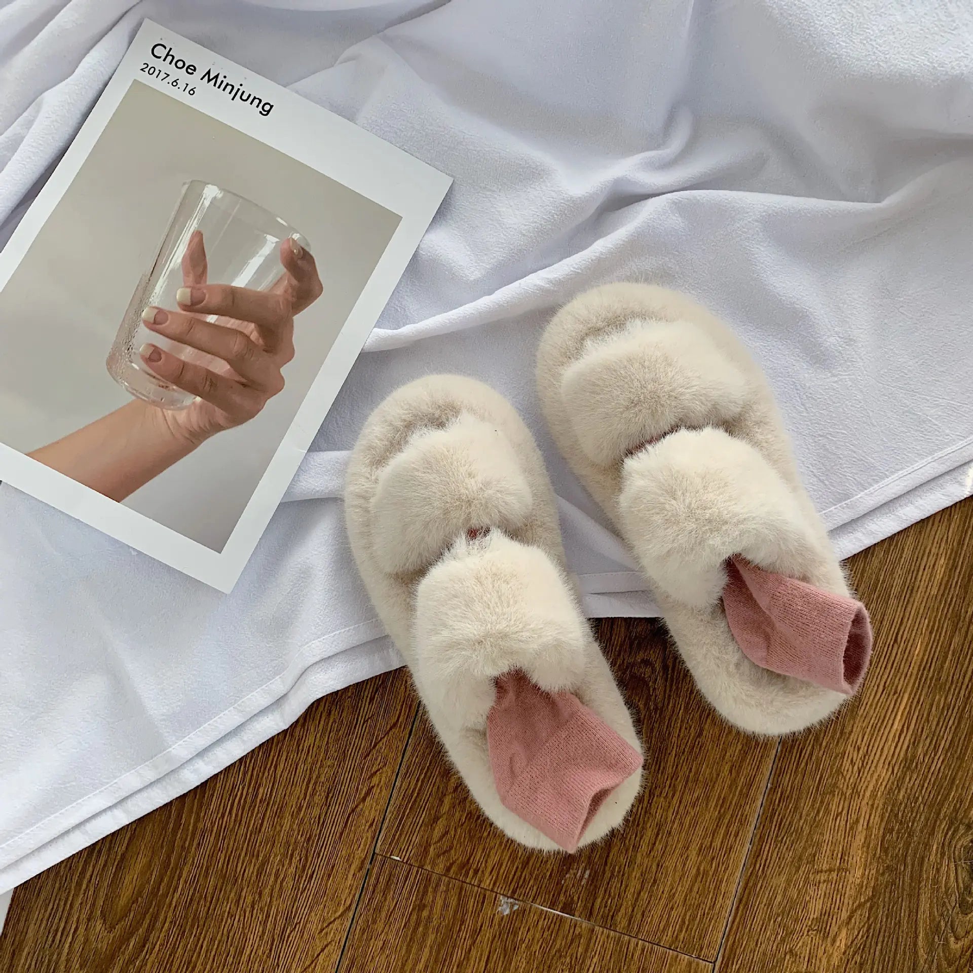 Women's Hairy Slippers